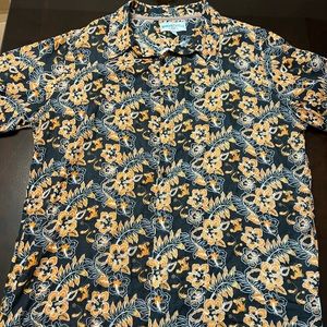 Mens VINTAGE Margaritaville short sleeve Hawaiian shirt XXL
